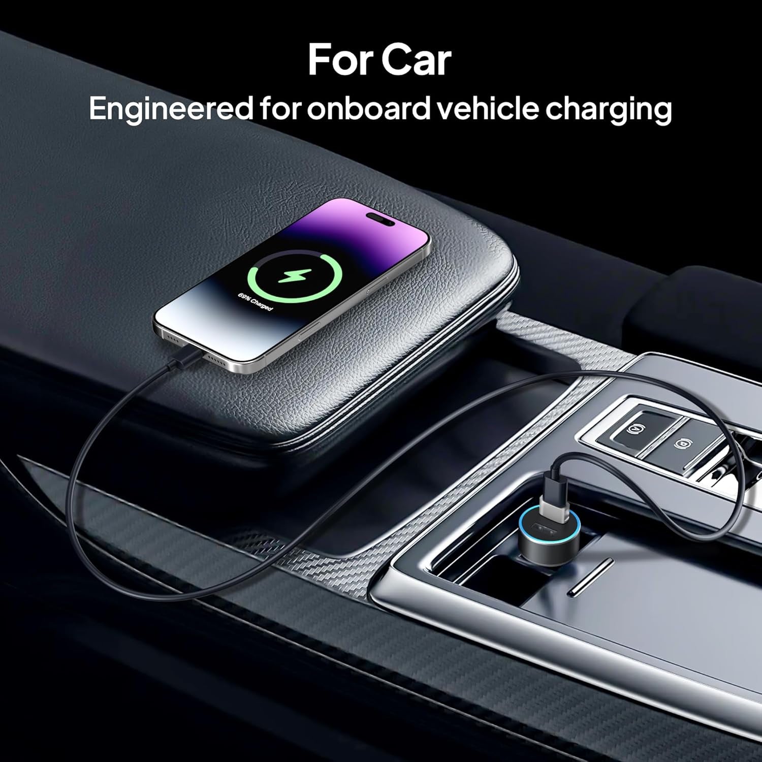 for Iphone 17 16 Pro Max Car Charger Adapter 3Pack,Usb Male to USB Type C Female Cable Converter for New Apple Air 16E 15 14 Plus,Iwatch 11 10,Airpods 4/Pro 3,Ipad Mini 7,Samsung Galaxy S25