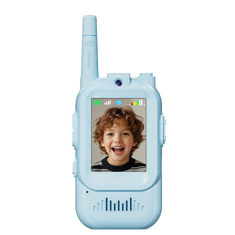 Aontess Kids Video Walkie Talkies Toys- 2 Pack, Long Range,No Internet Connection Required, with Camera, Ideal for 3 - 12 Year Olds, Perfect for Outdoor Play & Indoor Fun,Holiday Gifts for Children, Christmas Gifts