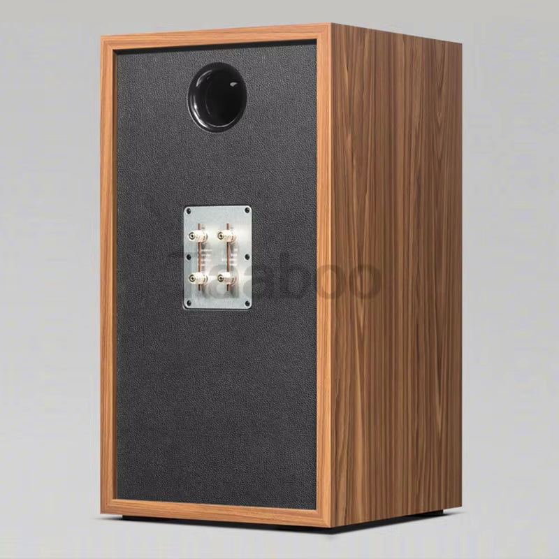 Customizable 8" Three-Way Labyrinth Speaker Box - DIY Wooden Bookshelf Passive Speakers for HiFi Audio